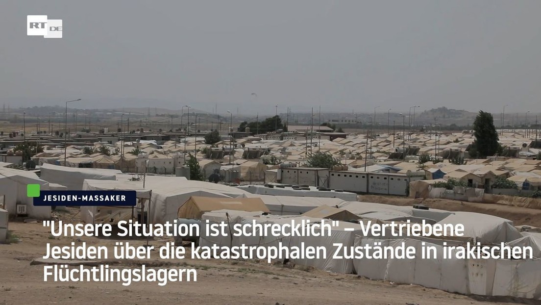 "Unsere Situation ist schrecklich" – Jesidische Flüchtlinge über ihre Lage im Irak