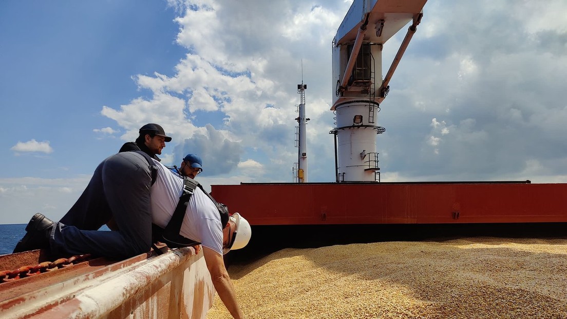 Ship with Ukrainian grain apparently on its way to Russia-friendly Syria
