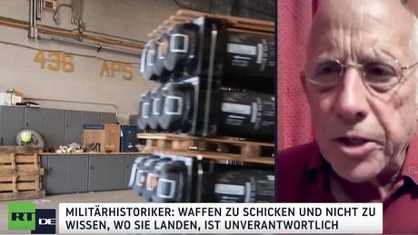 Militärhistoriker: Waffen zu schicken und nicht zu wissen, wo sie landen, ist unverantwortlich