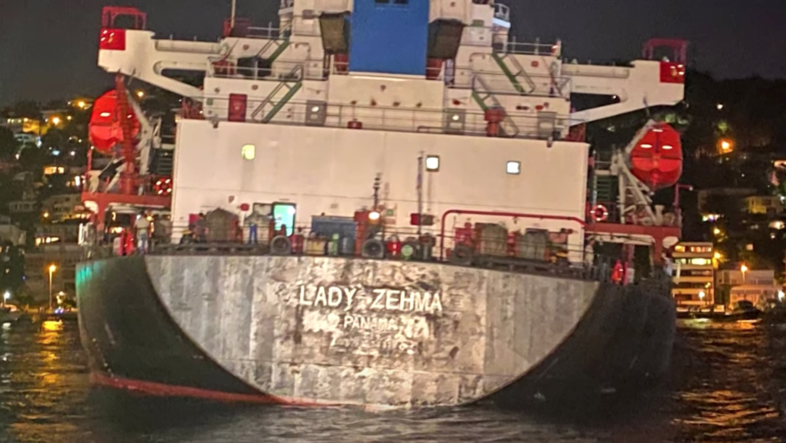 Getreidefrachter aus Ukraine im Bosporus wieder flott gemacht
