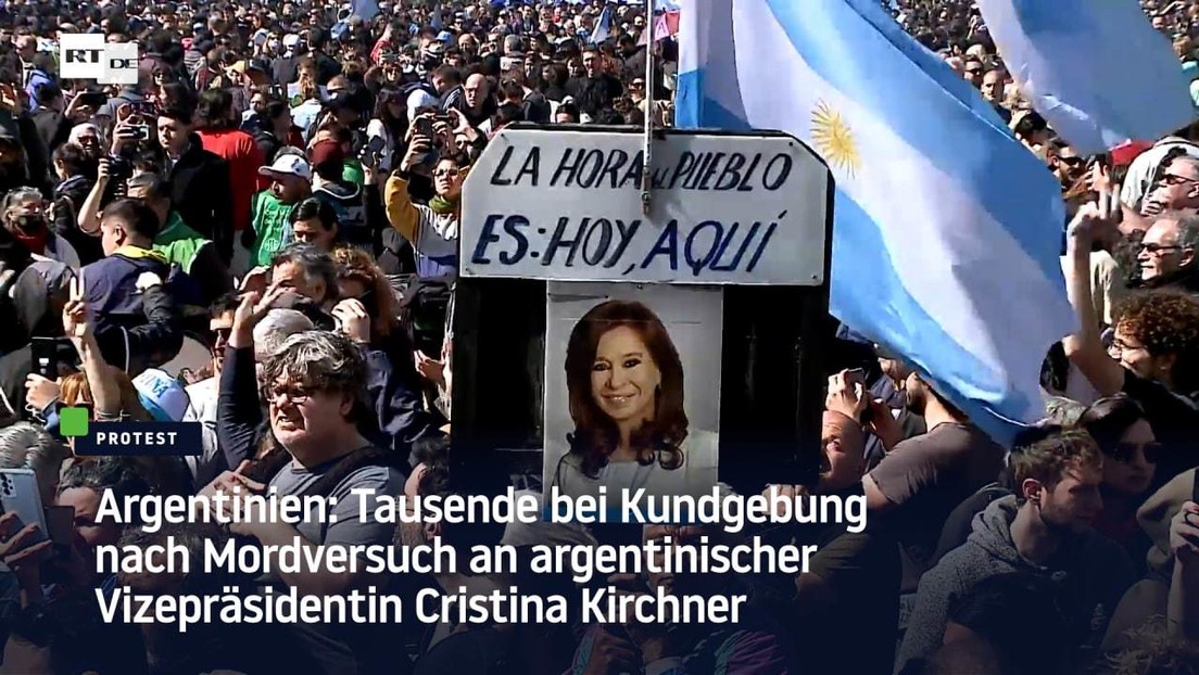 Argentinien: Tausende bei Kundgebung nach Mordversuch an argentinischer Vizepräsidentin