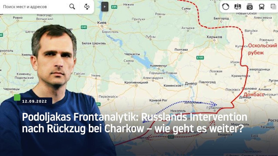 Podoljakas Frontanalytik: Russlands Ukraine-Kampagne nach Rückzug bei Charkow – Wie geht es weiter?