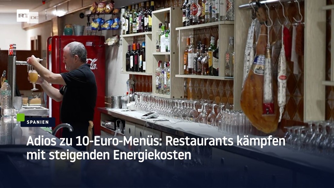 Adios zu 10-Euro-Menüs: Restaurants in Spanien kämpfen mit steigenden Energiekosten