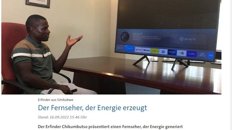 Faktenfuchs hat geschlafen: ARD-Tagesschau fällt auf afrikanischen Fake-Erfinder rein