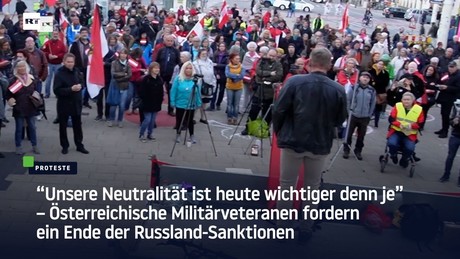 Österreichische Militärveteranen: "Unsere Neutralität ist heute wichtiger denn je"