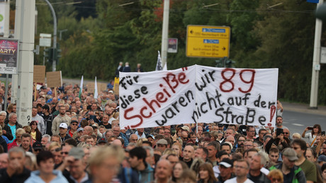 Montagsdemos: Zehntausende protestieren gegen hohe Energiepreise und antirussische Sanktionen