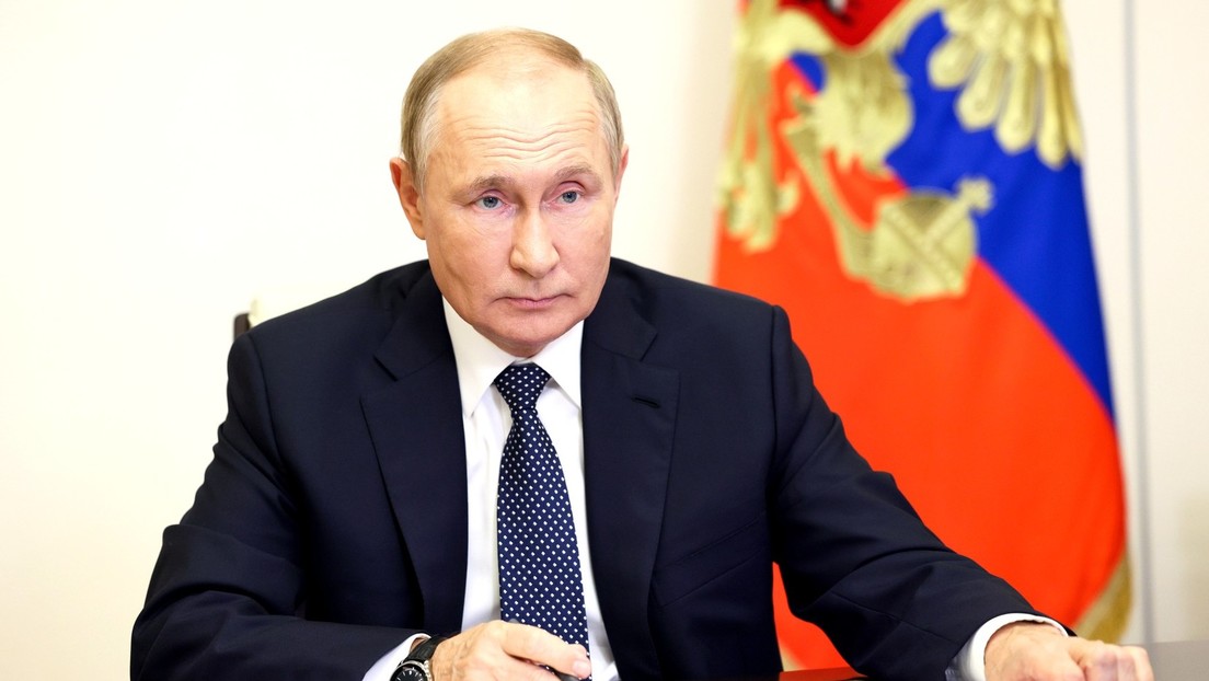 Putin: Die ukrainischen Sonderdienste sind Urheber und Täter beim Bombenanschlag auf die Krim-Brücke