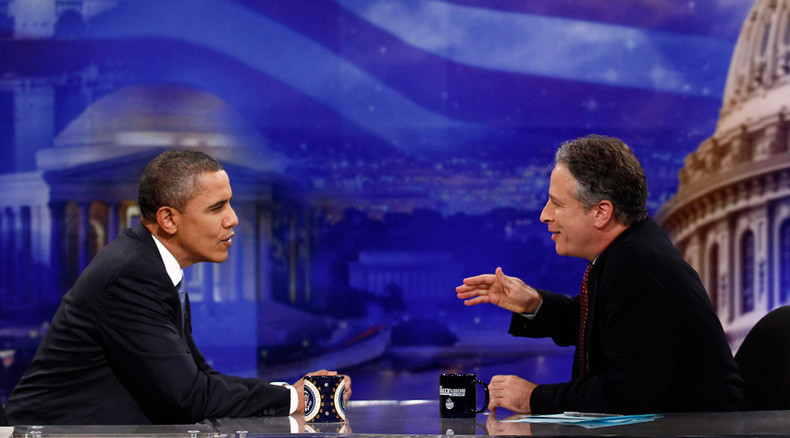 Exit stage left: Jon Stewart and the US political comedy