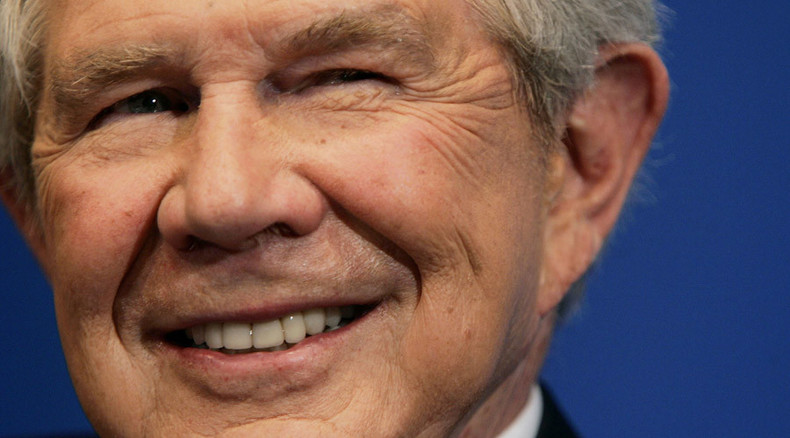 Televangelist politician Pat Robertson blames Black Monday on US support for abortion
