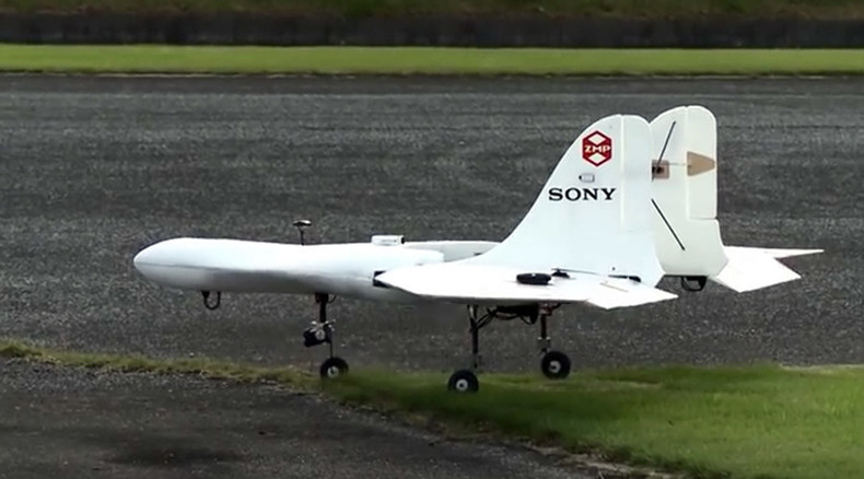 Sony unveils airplane-shaped drone with vertical takeoff, speeds up to 106 mph (VIDEO)