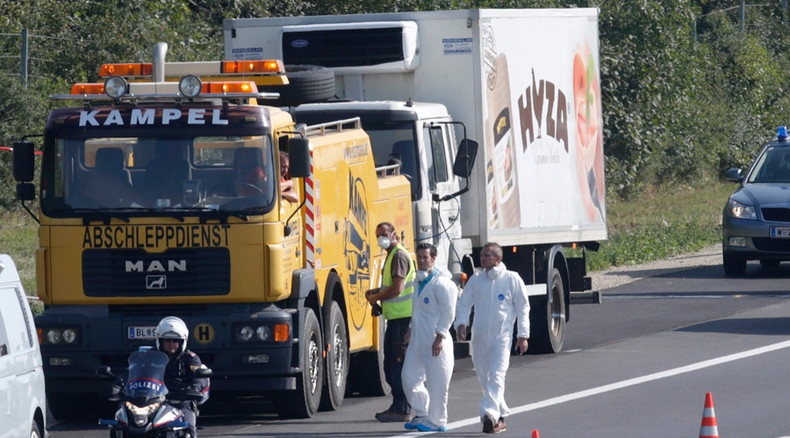 59 men, 8 women & 4 children among 71 migrants found dead in Austria truck - police