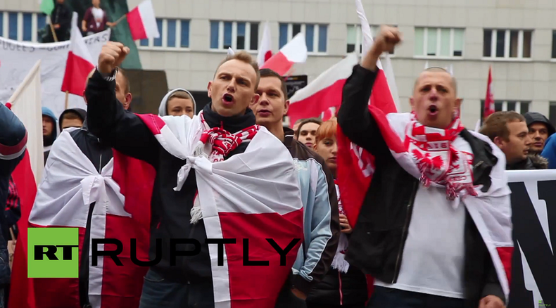 Anti-migrant rally draws thousands in Poland (PHOTOS, VIDEO)