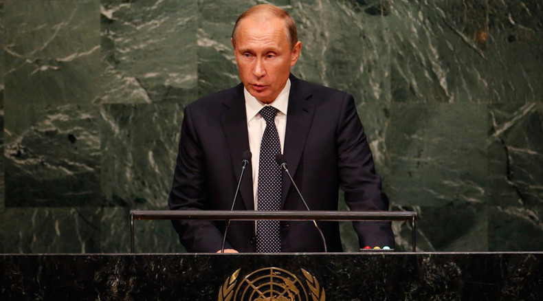 Violence instead of democracy: Putin slams ‘policies of exceptionalism and impunity’ in UN speech