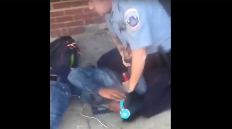‘I am not resisting’: Brutal police arrest of innocent black student sparks protests in DC