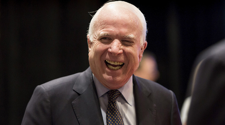 First Amendment flop: McCain & gang call for ‘shutting down’ RT