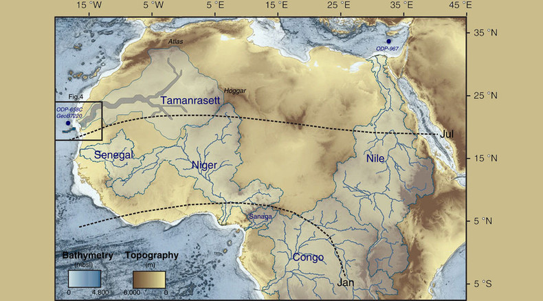 Vast underground river system discovered in once-vibrant Western Sahara