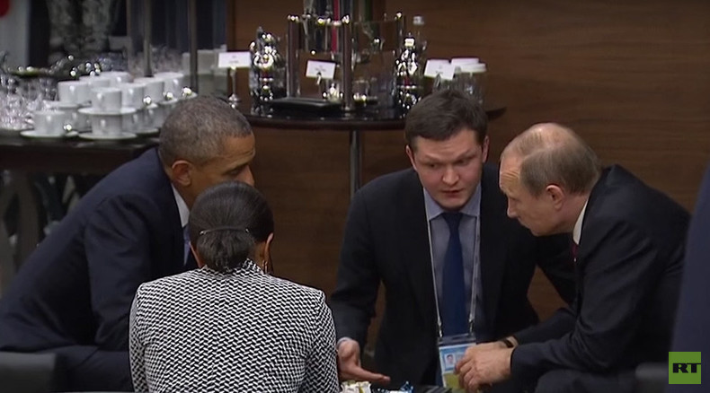 Obama, Putin talk Syria & Ukraine on sidelines of G20 summit