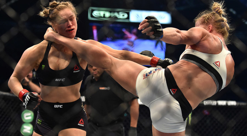 Holm’s knockout blow stuns Rousey, rematch at UFC 200?