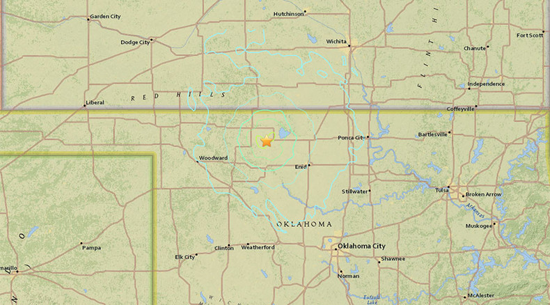 4.7 magnitude earthquake strikes Oklahoma - USGS
