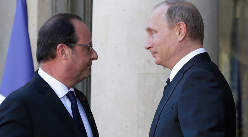 Hollande heads for Moscow to discuss anti-ISIS efforts after Paris attacks