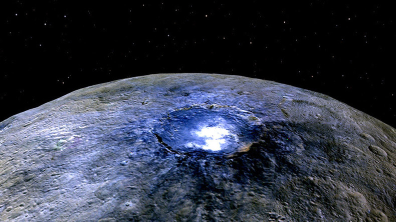 Ceres’ mysterious ‘bright spots’ found to be salt deposits (VIDEO)