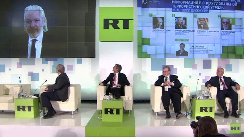 Game for privacy is gone, mass surveillance is here to stay – Assange on #RT10 panel 