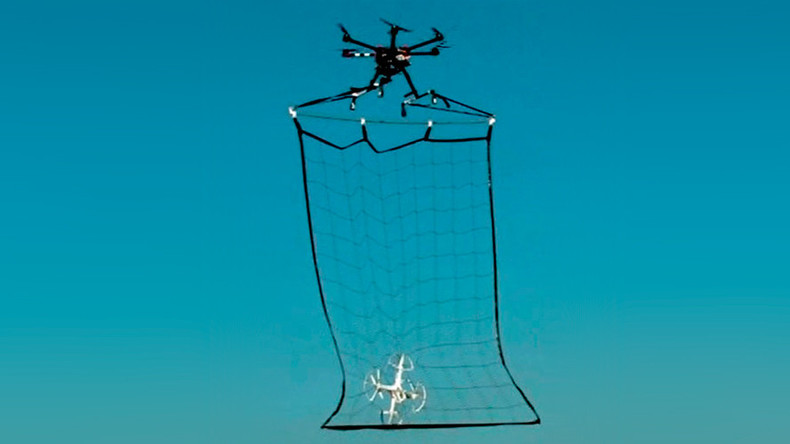 Skynet squad: Tokyo deploys drone interceptors armed with nets