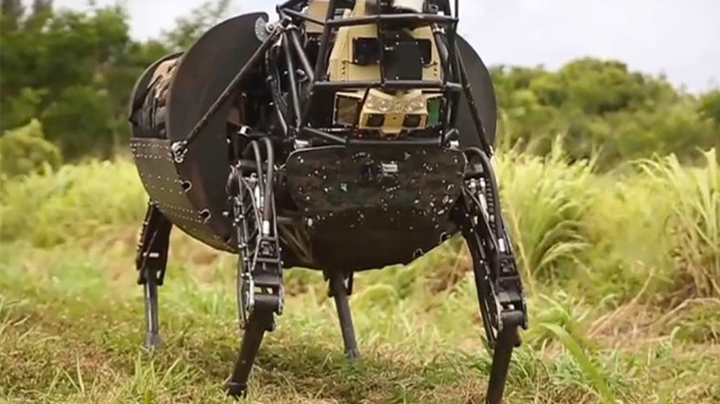 Hee-Haw! DARPA’s noisy robotic ‘pack mule’ mothballed over fears it could spill the beans