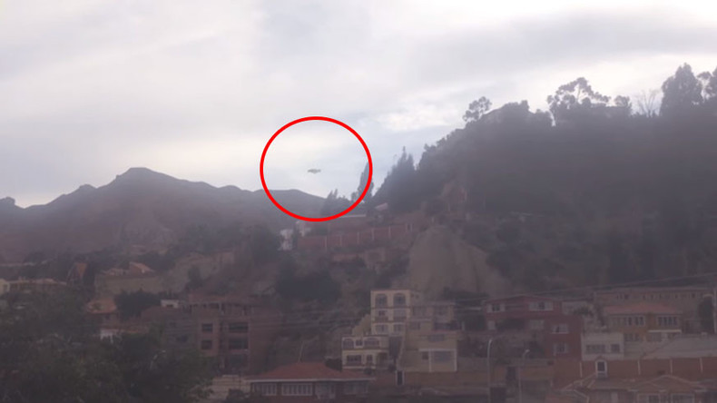 Man claims to capture UFO in Bolivian sky (VIDEO)