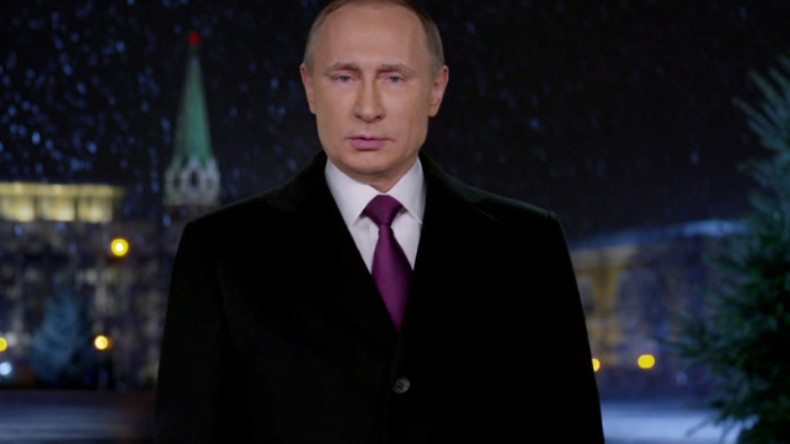 Putin pays tribute to soldiers fighting terrorism abroad in New Year’s address (VIDEO)