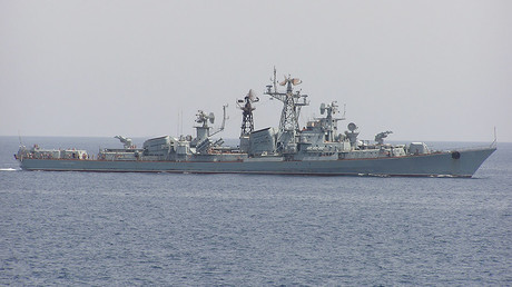 Russian destroyer fires warning shots at Turkish fishing boat on collision course in Aegean