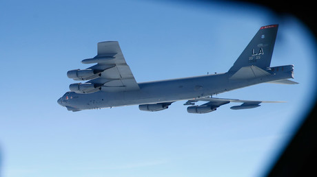 Beijing rebukes Washington after B-52 bomber strays over artificial island in South China Sea