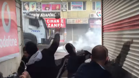 Police teargas locals protesting new gold mines in Artvin, northeast Turkey