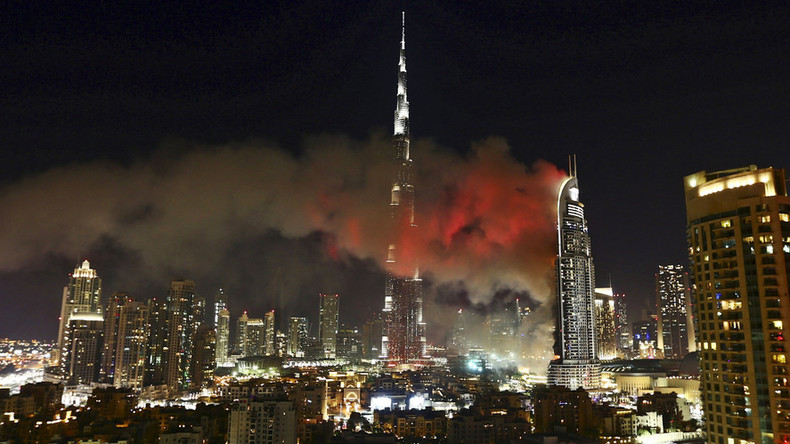 New fire in Dubai tower engulfed in flames on New Year’s Eve (PHOTOS,VIDEOS)