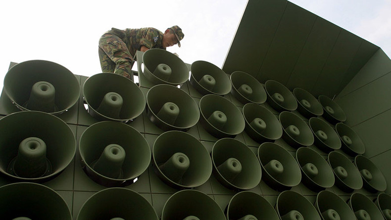 South Korea to restart propaganda loudspeakers on North's border