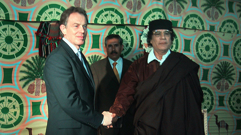 Gaddafi accused Blair of ‘supporting Al-Qaeda,’ unseen phone transcripts reveal