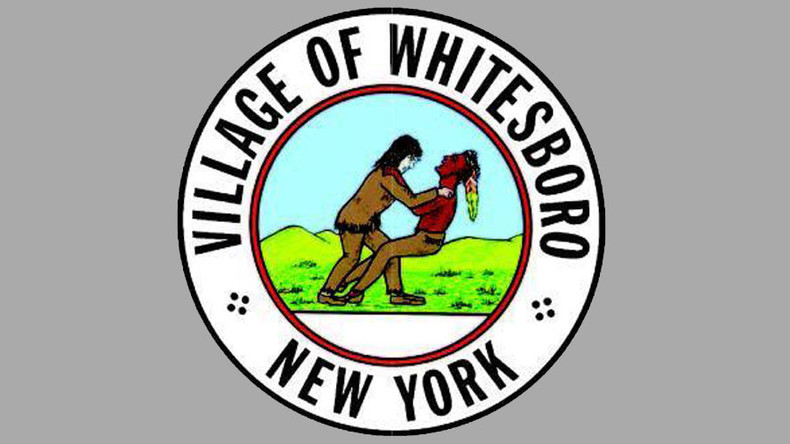 NY village vote on changing seal depicting white settler 'choking Indian'