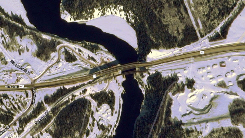 ‘Canada cut in half’: Country’s only east-west highway closed after new bridge splits  