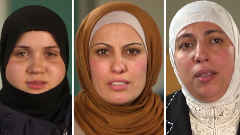 Syrian refugee mothers urge British women not to take children to join ISIS (VIDEO)