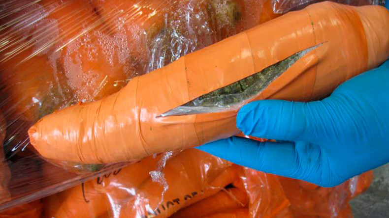 Wrong turn at Albuquerque? Border Patrol intercepts 1 ton of marijuana potted as carrots