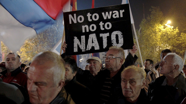 Out of NATO? Thousands call for membership referendum in Montenegro, opposition says