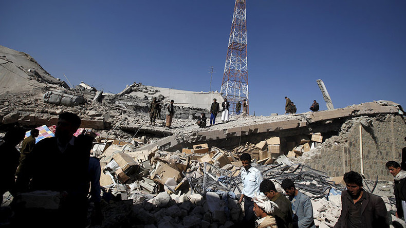 26 killed, 15 injured after Saudi-led airstrike hits police building in Yemen
