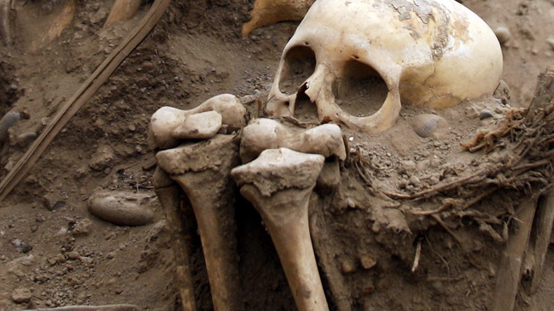 Bones from suspected African burial ground found under New York street