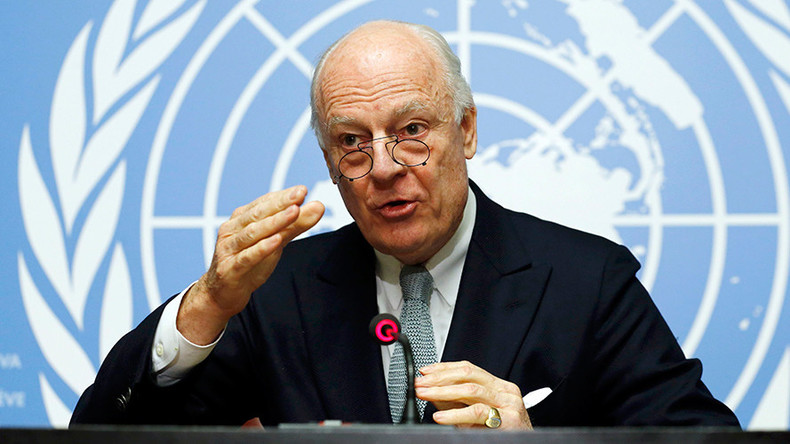 Peace talks between Damascus & opposition to start January 29 - UN Syria envoy 