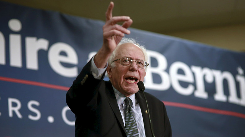 Bernie Sanders laughs off claim his campaign is responsible for stock market decline 