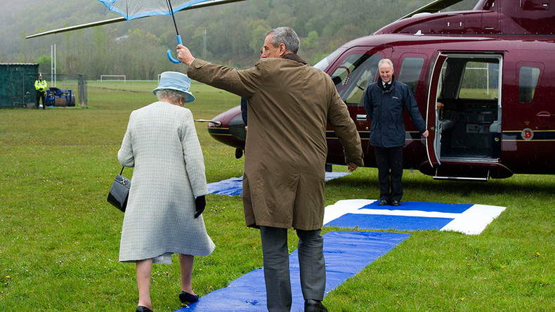 The Queen’s chopper: Her Majesty is recruiting a new helicopter pilot