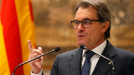 Catalonia’s Mas steps down as president in deal to form new regional govt