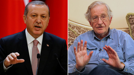 Chomsky hits back at Erdogan, accuses him of aiding terrorists