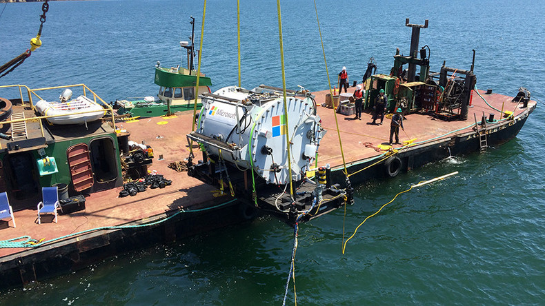 Under the sea: Microsoft unveils results of first ever ocean-based data ‘cloud’