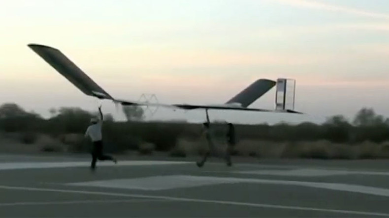 Flight of fancy: Fallon spends £10mn on 2 solar-powered spy drones (VIDEO)